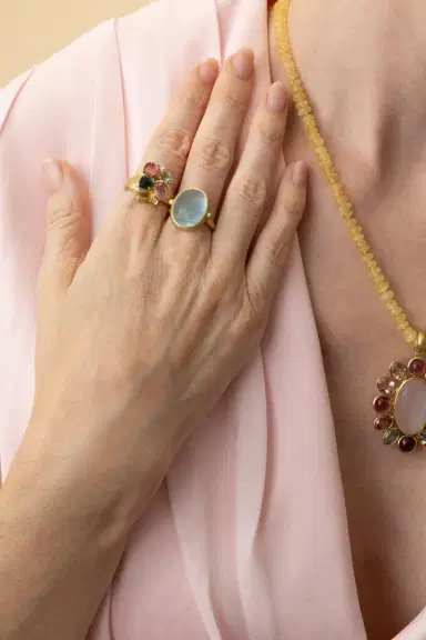 LEIGH MAXWELL Aquamarine The Og Ring | Thumbnail 2
