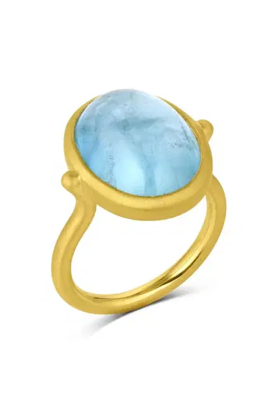 LEIGH MAXWELL Aquamarine The Og Ring | Thumbnail 1