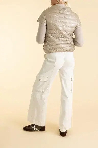HERNO Iconico Emilia Cap Sleeve - Champagne | Thumbnail 4 HERNO Iconico Emilia Cap Sleeve - Champagne | Thumbnail 4