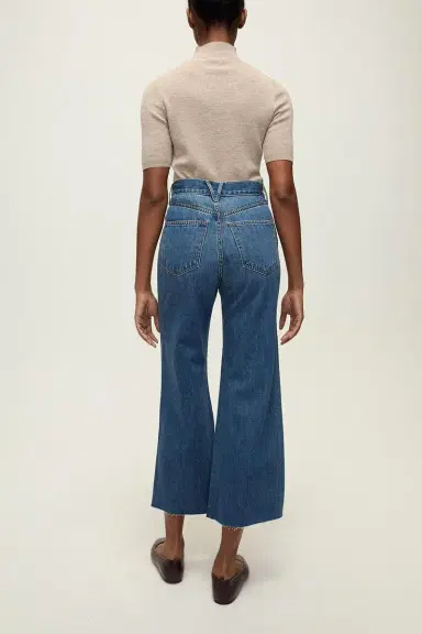 Veronica Beard Taylor High Rise Wide Pant | Thumbnail 4 Veronica Beard Taylor High Rise Wide Pant | Thumbnail 4