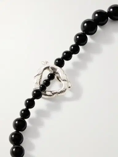 Completedworks Recycled Silver, Onyx And Pearl Necklace | Thumbnail 3 Completedworks Recycled Silver, Onyx And Pearl Necklace | Thumbnail 3