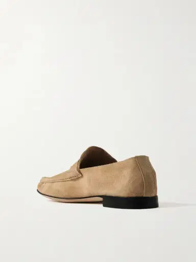 The Row Soft Suede Loafers | Thumbnail 3 The Row Soft Suede Loafers | Thumbnail 3