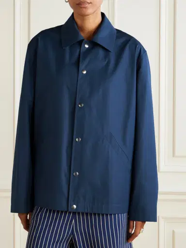 Jil Sander Printed Cotton-taffeta Jacket | Thumbnail 3 Jil Sander Printed Cotton-taffeta Jacket | Thumbnail 3