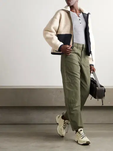 Canada Goose Simcoe Shell-trimmed Wool-blend Fleece Jacket | Thumbnail 2