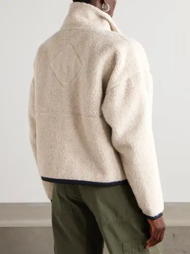 Canada Goose Simcoe Shell-trimmed Wool-blend Fleece Jacket | Thumbnail 4