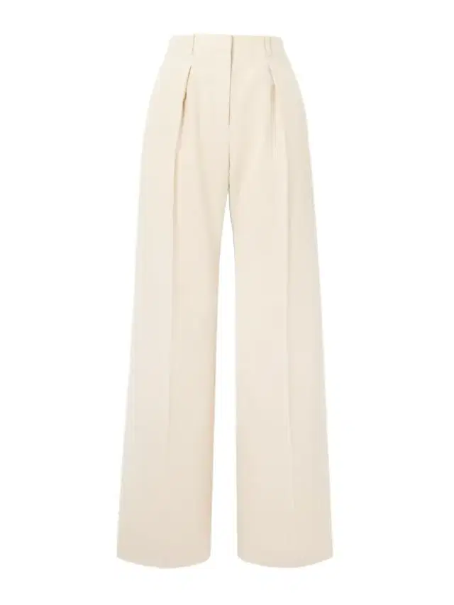 Loro Piana Edward Pleated Linen And Wool-blend Twill Wide-leg Pants