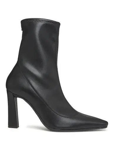 Giuseppe Zanotti Women's 90MM Leather Square-Toe Ankle Booties - Nero - Size 12 | Thumbnail 1 Giuseppe Zanotti Women's 90MM Leather Square-Toe Ankle Booties - Nero - Size 12 | Thumbnail 1
