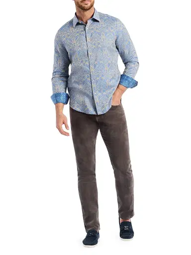 Robert Graham Men's Highland Woven Shirt | Thumbnail 2 Robert Graham Men's Highland Woven Shirt | Thumbnail 2