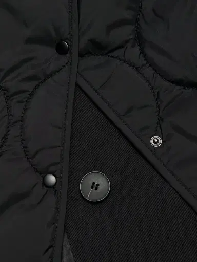 If Only Studio Women's 2-Piece Trench Coat & Puffer Vest Set | Thumbnail 8