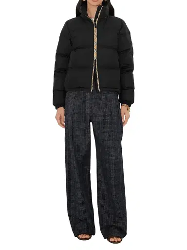 Burberry Women's Ambleside Regular-Fit Hooded Down Jacket - Black - Size XL | Thumbnail 2 Burberry Women's Ambleside Regular-Fit Hooded Down Jacket - Black - Size XL | Thumbnail 2