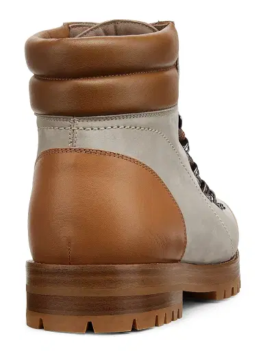 Manolo Blahnik Men's Janka Leather Hiking Boots - Medium Brown - Size 10 | Thumbnail 3 Manolo Blahnik Men's Janka Leather Hiking Boots - Medium Brown - Size 10 | Thumbnail 3