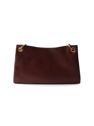 Prada Women's Etude Leather Shoulder Bag - Brown | Thumbnail 6 Prada Women's Etude Leather Shoulder Bag - Brown | Thumbnail 6