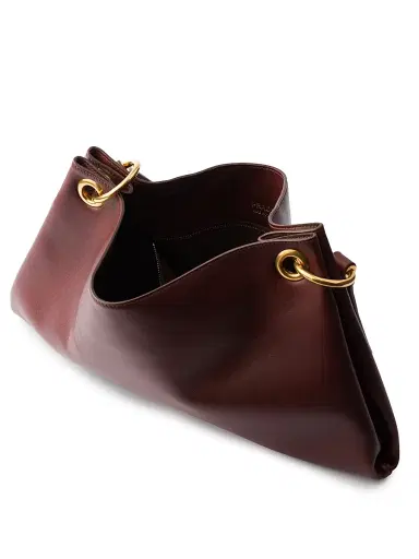 Prada Women's Etude Leather Shoulder Bag - Brown | Thumbnail 7 Prada Women's Etude Leather Shoulder Bag - Brown | Thumbnail 7