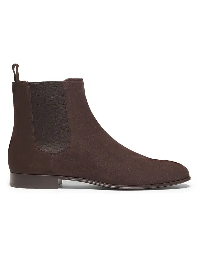 Men's Alain Suede Chelsea Boots - Moka