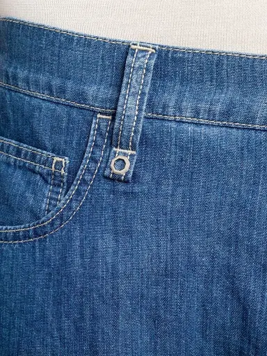 Stefano Ricci Men's Jeans Shorts - Blue - Size 40 | Thumbnail 6