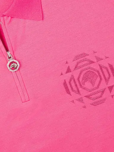 Stefano Ricci Men's Polo Sweater - Pink | Thumbnail 6 Stefano Ricci Men's Polo Sweater - Pink | Thumbnail 6