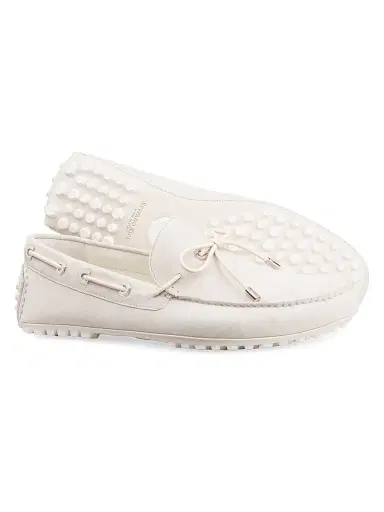 Stefano Ricci Men's Calf Leather Loafers - White - Size 6 | Thumbnail 4 Stefano Ricci Men's Calf Leather Loafers - White - Size 6 | Thumbnail 4