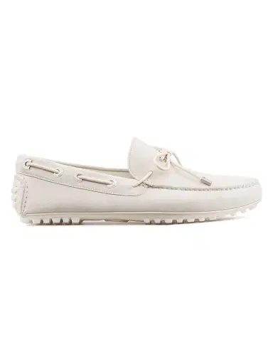 Stefano Ricci Men's Calf Leather Loafers - White - Size 6 | Thumbnail 1 Stefano Ricci Men's Calf Leather Loafers - White - Size 6 | Thumbnail 1