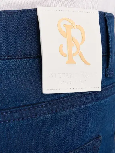 Stefano Ricci Men's Sport Jeans - Dark Blue - Size 42 | Thumbnail 6 Stefano Ricci Men's Sport Jeans - Dark Blue - Size 42 | Thumbnail 6