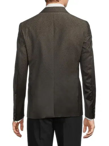 Pal Zileri Men's Shimmer Single-Breasted Dinner Jacket - Brown - Size 48 | Thumbnail 5 Pal Zileri Men's Shimmer Single-Breasted Dinner Jacket - Brown - Size 48 | Thumbnail 5