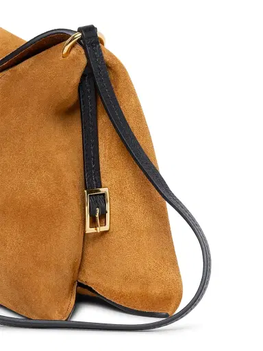 Wandler Women's Penelope Slouch Suede Shoulder Bag - Cognac Suede | Thumbnail 5 Wandler Women's Penelope Slouch Suede Shoulder Bag - Cognac Suede | Thumbnail 5