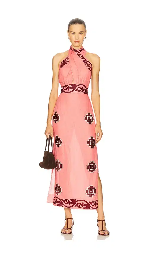 Johanna Ortiz Energetic Patterns Ankle Dress