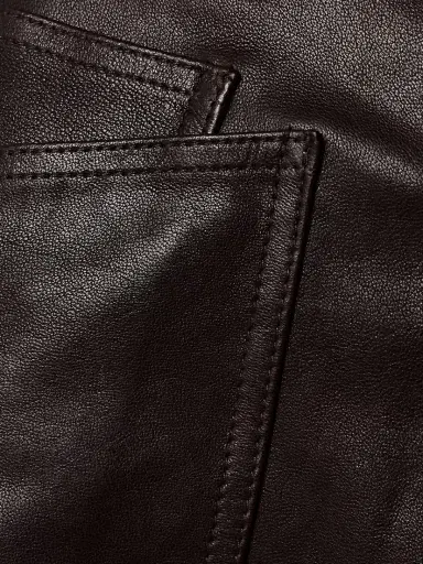 Nili Lotan Shon Leather Barrel-leg Pants | Thumbnail 5