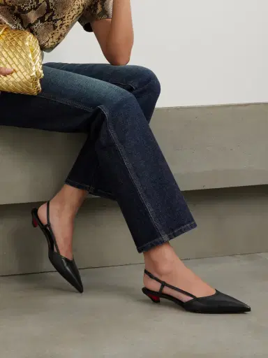 Christian Louboutin Miss Z Slingina 25 Leather Slingback Pumps | Thumbnail 2 Christian Louboutin Miss Z Slingina 25 Leather Slingback Pumps | Thumbnail 2