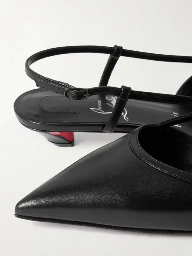 Christian Louboutin Miss Z Slingina 25 Leather Slingback Pumps | Thumbnail 4 Christian Louboutin Miss Z Slingina 25 Leather Slingback Pumps | Thumbnail 4