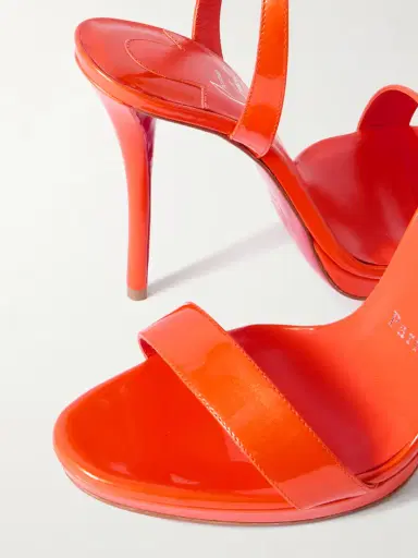 Christian Louboutin Miss Z Queen 120 Patent-leather Sandals | Thumbnail 4 Christian Louboutin Miss Z Queen 120 Patent-leather Sandals | Thumbnail 4