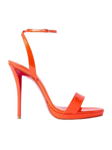 Christian Louboutin Miss Z Queen 120 Patent-leather Sandals | Thumbnail 1 Christian Louboutin Miss Z Queen 120 Patent-leather Sandals | Thumbnail 1