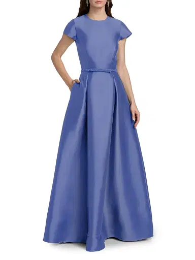 SACHIN & BABI Women's Blythe Embellished Mikado Gown | Thumbnail 3