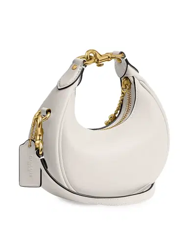 COACH Women's Glovetanned Leather Crossbody Bag - Chalk | Thumbnail 3