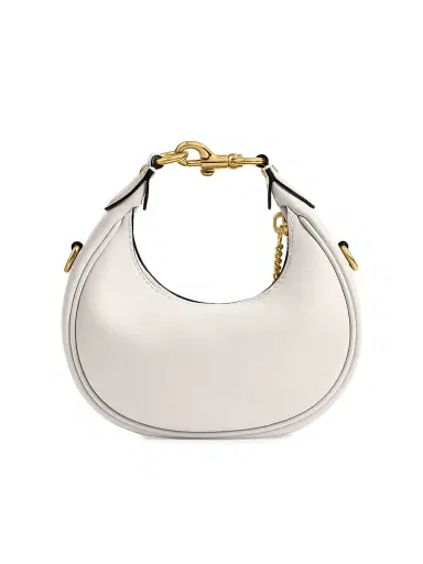 COACH Women's Glovetanned Leather Crossbody Bag - Chalk | Thumbnail 4