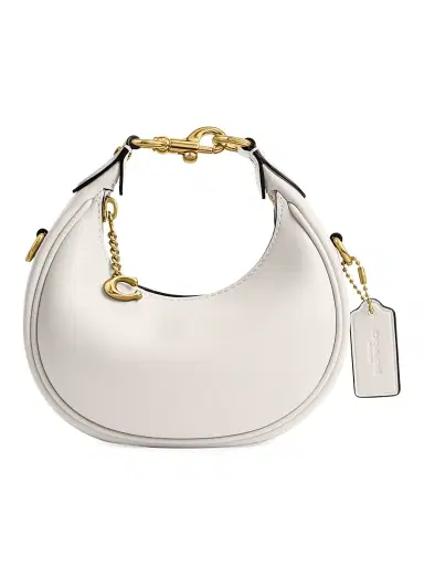 COACH Women's Glovetanned Leather Crossbody Bag - Chalk | Thumbnail 1