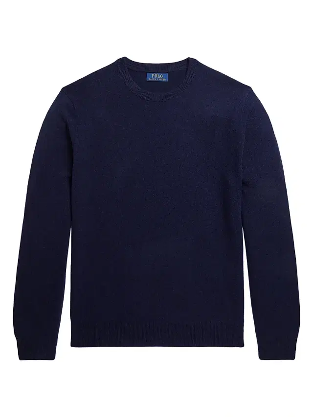 Polo Ralph Lauren Men's Washable Cashmere Crewneck Sweater - Hunter Navy
