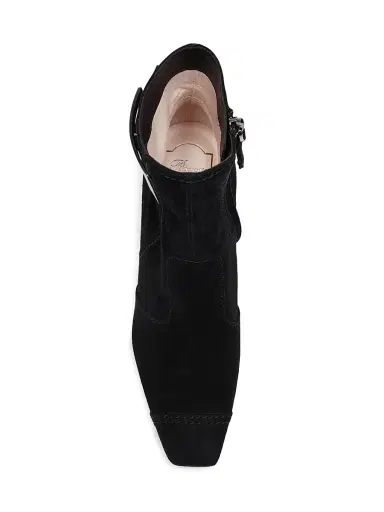 Roger Vivier Women's Trompette 70MM Suede Booties - Tabacco Chiaro | Thumbnail 11 Roger Vivier Women's Trompette 70MM Suede Booties - Tabacco Chiaro | Thumbnail 11