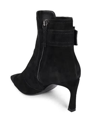 Roger Vivier Women's Trompette 70MM Suede Booties - Tabacco Chiaro | Thumbnail 13 Roger Vivier Women's Trompette 70MM Suede Booties - Tabacco Chiaro | Thumbnail 13