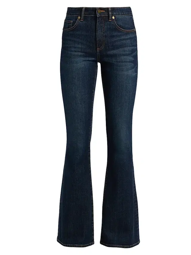 Ramy Brook Women's Helena Flared Jeans - Dark Rinse