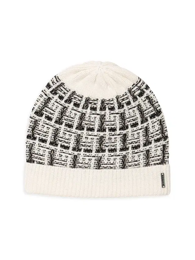 Gorski Women's Select Cashmere Beanie Hat - Black