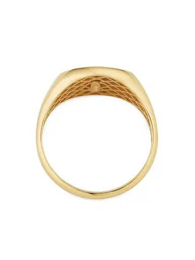 Oradina Women's 14K Yellow Gold Flying Lion Signet Ring - Gold | Thumbnail 6 Oradina Women's 14K Yellow Gold Flying Lion Signet Ring - Gold | Thumbnail 6