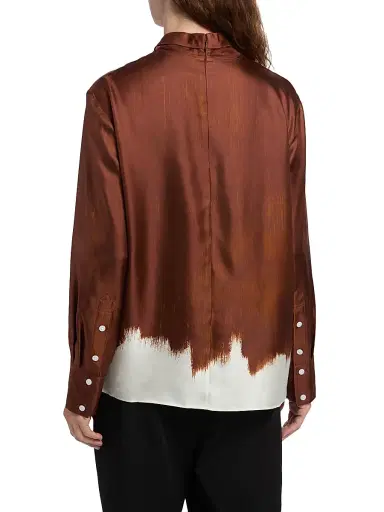 Proenza Schouler Women's Mara Printed Silk Top | Thumbnail 5 Proenza Schouler Women's Mara Printed Silk Top | Thumbnail 5