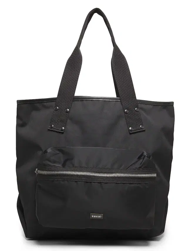 sacai Men's  Pocket Tote Bag - Black