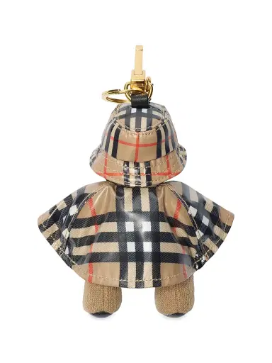 Burberry Women's Thomas Raincoat Wool-Cashmere Keychain - Sand | Thumbnail 2 Burberry Women's Thomas Raincoat Wool-Cashmere Keychain - Sand | Thumbnail 2