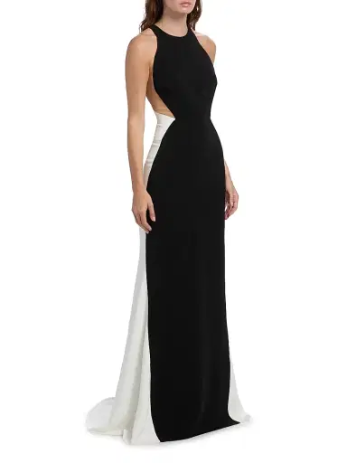 Stella McCartney Women's Colorblocked Maxi Dress | Thumbnail 4