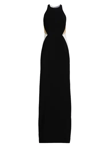 Stella McCartney Women's Colorblocked Maxi Dress | Thumbnail 1