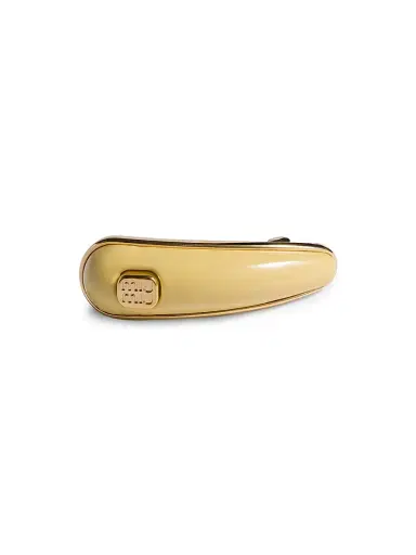 Miu Miu Women's Patent Leather Hair Clip | Thumbnail 1