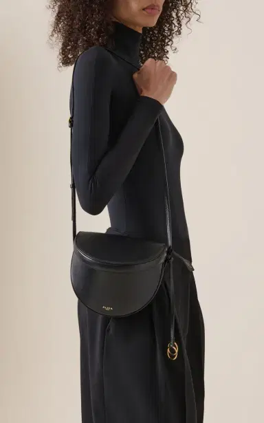 ALAÏA Le Click Leather Crossbody Bag | Thumbnail 2 ALAÏA Le Click Leather Crossbody Bag | Thumbnail 2