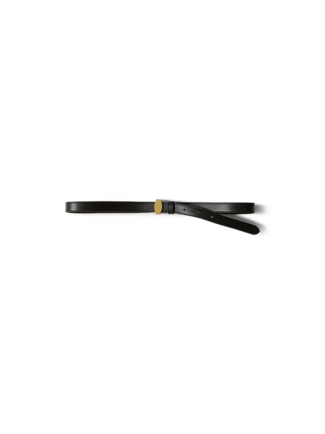 Women's Dash Leather Belt - Black