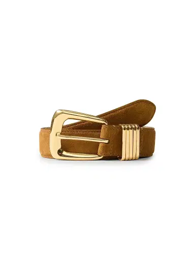 Veronica Beard Women's Suede Arch Belt | Thumbnail 2 Veronica Beard Women's Suede Arch Belt | Thumbnail 2